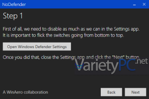 5 วิธี ปิด Windows Defender บน Windows 10 ถาวร | VarietyPC.net