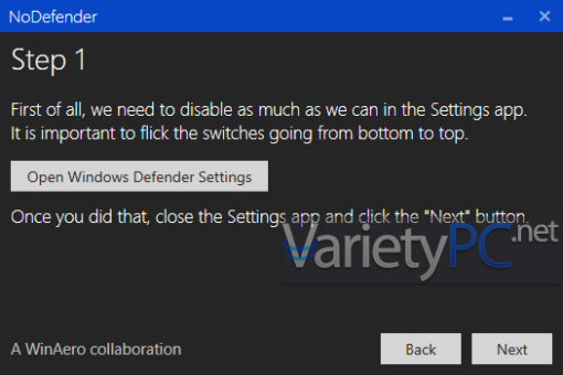 5 วิธี ปิด Windows Defender บน Windows 10 ถาวร | VarietyPC.net