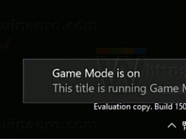วิธีเปิด/ปิดแจ้งเตือน Game Mode บน Windows 10