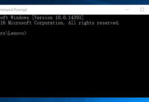 10 วิธี เปิดหน้าต่าง Command Prompt บน Windows 10