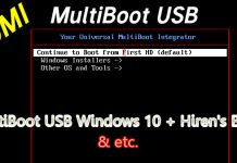 วิธีทำ MultiBoot USB ให้ Windows 10 และ Hiren's Boot ไว้ในตัวเดียวกัน