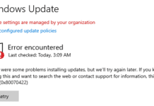 วิธีแก้ Error 0x80070422 Windows 10 Update Error