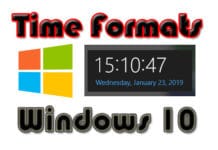 วิธีเปลี่ยนรูปแบบเวลาเป็น 24 ชม.บน Windows 10