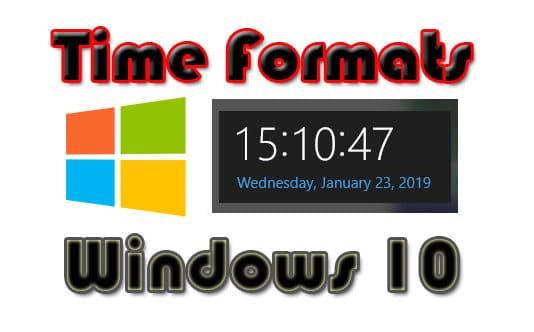 วิธีเปลี่ยนรูปแบบเวลาเป็น 24 ชม.บน Windows 10