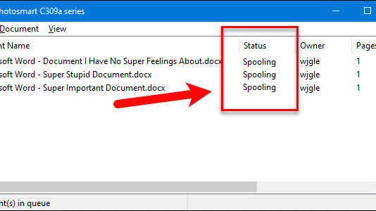 วิธีแก้ อาการสั่งปริ้นแล้วขึ้น Print Spooling Error บน Windows 10