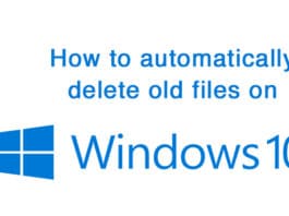 วิธีตั้งค่าลบไฟล์ในโฟลเดอร์ Downloads อัตโนมัติกับ Windows 10