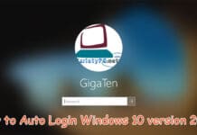 วิธีทำ Auto Login ให้ Windows 10 version 20H2