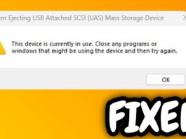 วิธีแก้ปัญหา Problem Ejecting USB mass storage device อย่างถูกต้อง