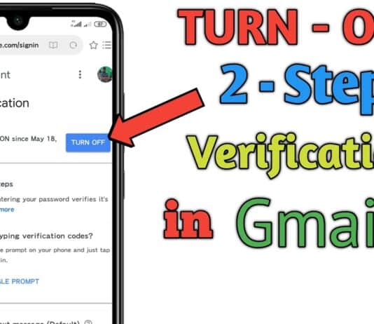 วิธีปิด 2FA การยืนยันตัวตน 2 ขั้นตอนของ Google อย่างละเอียด