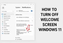 วิธีปิดหน้าจอ Welcome Screen Windows 11 อย่างละเอียด